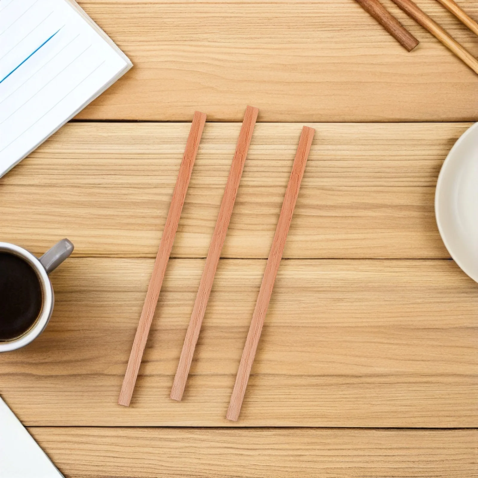 

80 Pcs Chip Cigarette Humidors Accessories Cedar Lighter Strips Dowels Sticks Wooden Spills