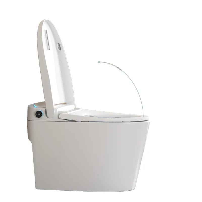 

High Quality Modern Electric Smart Toilet Automatic Flushing Cleaning Function All-in-one Wc Ceramic Smart Toilet Hygienic