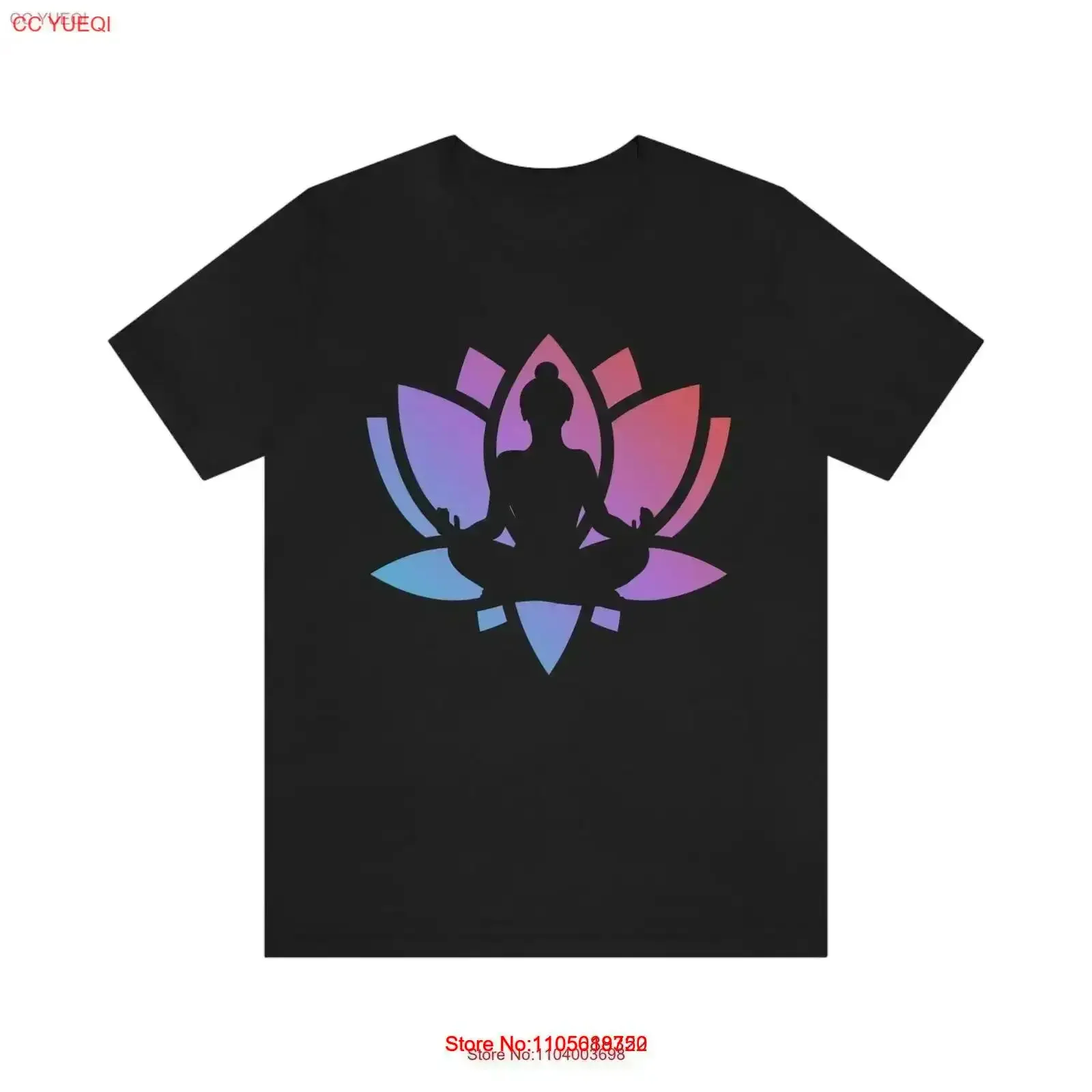 Zen-Meditations-T-Shirt, Yoga, Vintage, gewaschen, weich, grafisch, bequem, stilvoll, Streetwear-Mode, atmungsaktiv, Vintage, gewaschen, Unisex