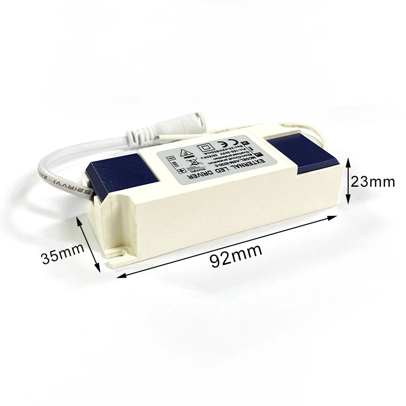Free shipping 3pcs/lot 15-30W Led External Driver Output:DC30-42V 500mA/600mA/700mA/750mA  Lighting Transformer AC85-265