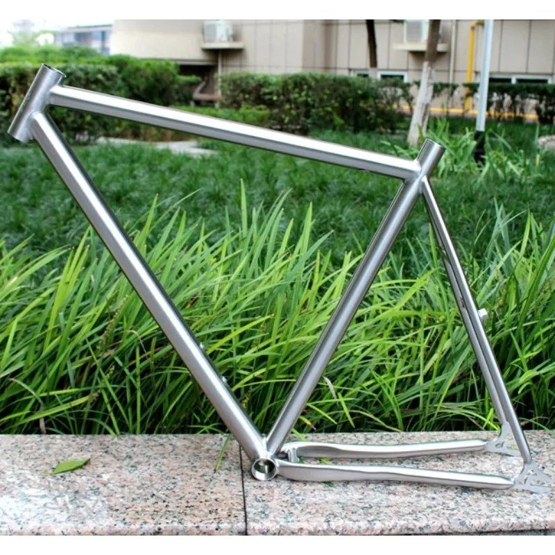 Titanium Single Speed Bike Frame 700C Ti Track Bike Frame 700C Titanium Fixed Gear Bike Frame
