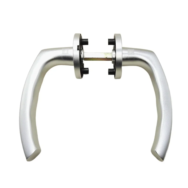 

1 шт. внутренняя дверная ручка из алюминиевого сплава/ручка для межкомнатной двери/ручка для спальни/серебристая