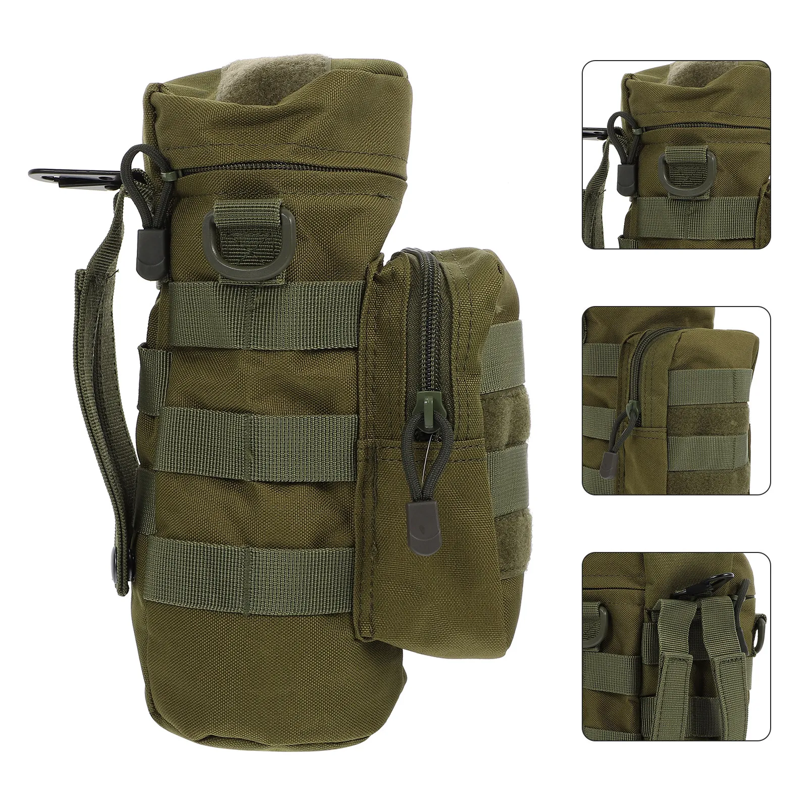 Water Storage Container Outdoor Waterproof Non-Slip Portable Holder For Hiking Camping Travel Sports Storage Pouch