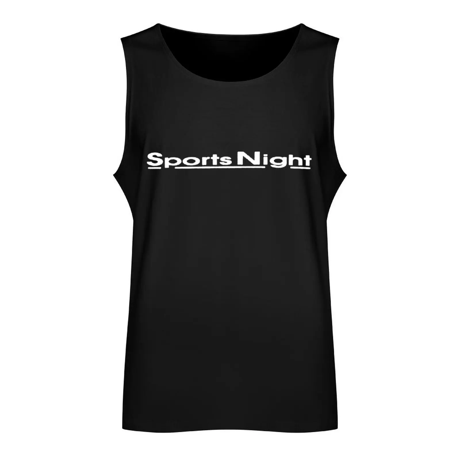 Sports Night Logo Tank Top cute tops t-shirt for man man sexy?costume