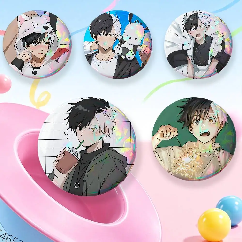 FOR WIND BREAKER Haruka Sakura Tinplate Soft Button Pin Brooch Metal Badge Custom Jewelry Accessories Hat Bag Lapel