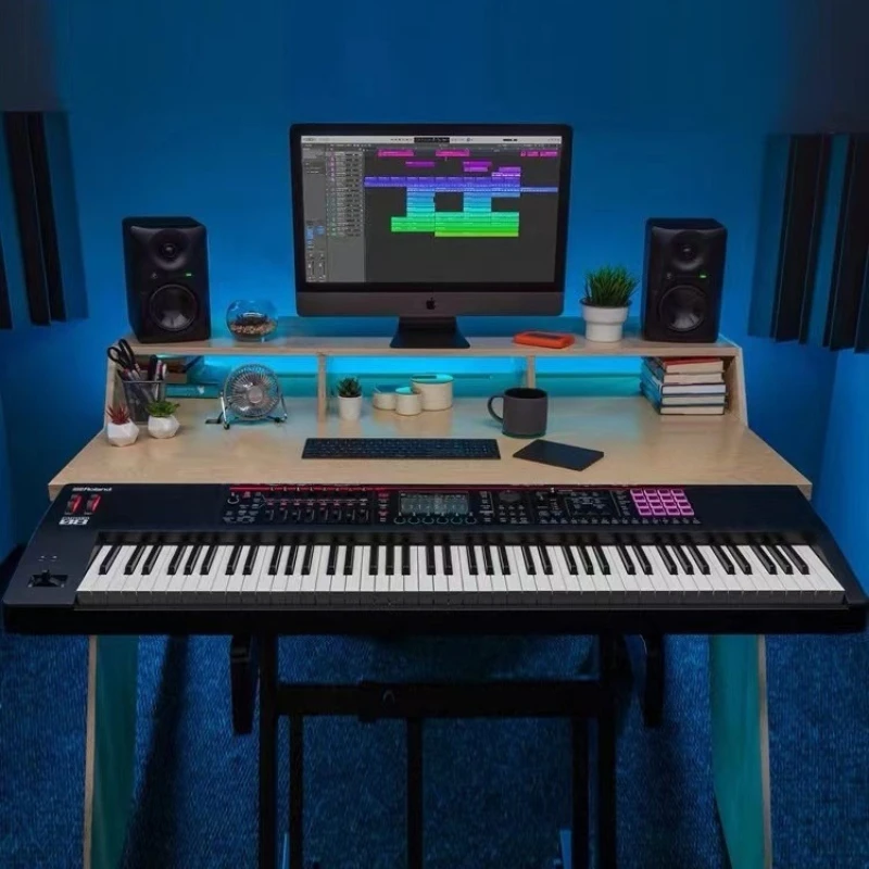 

Electronic Synthesizer - 06/07/08 Workstation Full Counterweight MIDI Arranger Keyboard