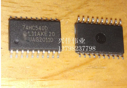 

10PCS New 74HC540D 74HC540 buffer and line driver Chip SOP-20