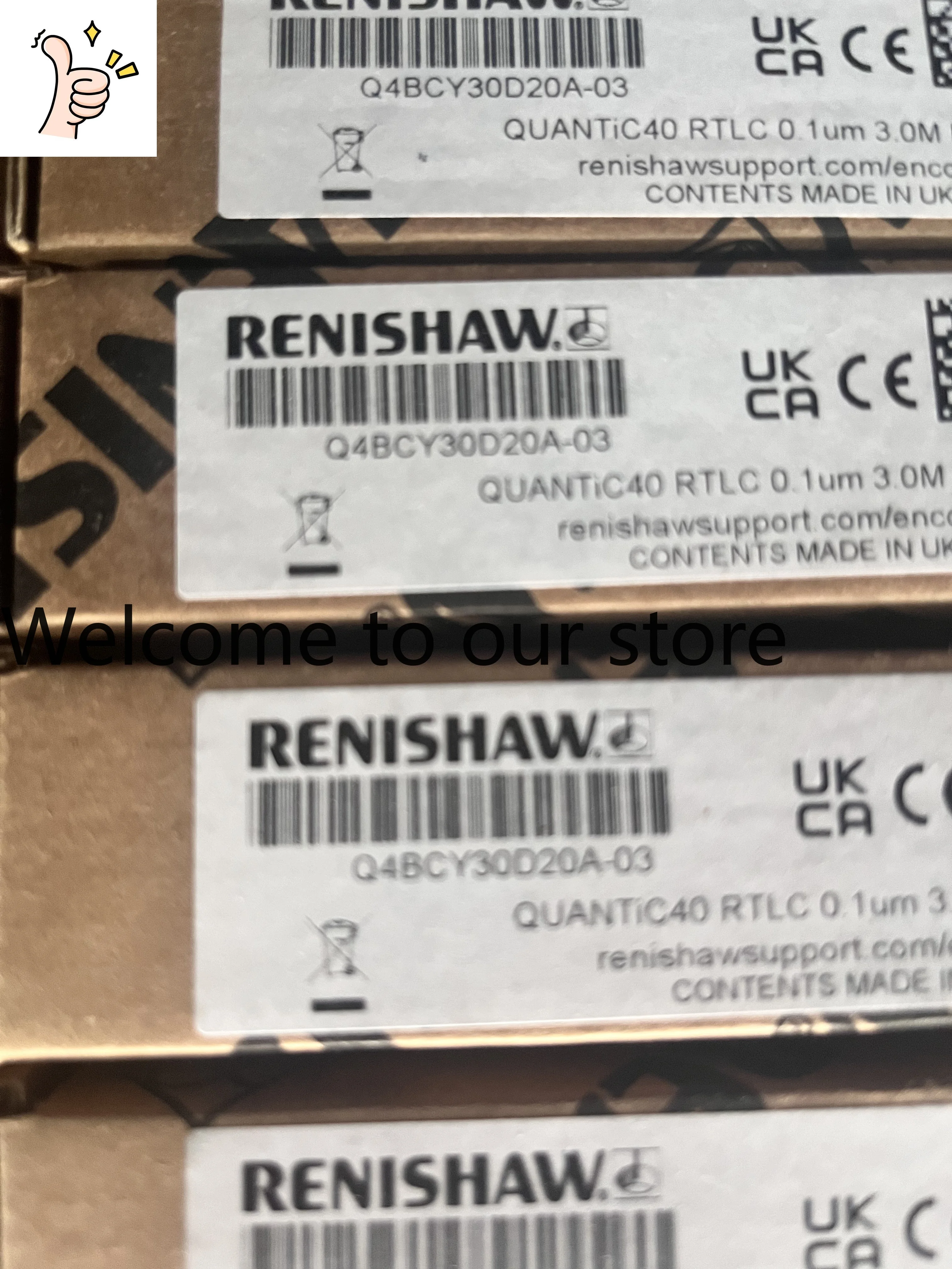 Renishaw Grating Reading Head Reading Head Q4BCY30D20A-03 Brand New Original Genuine