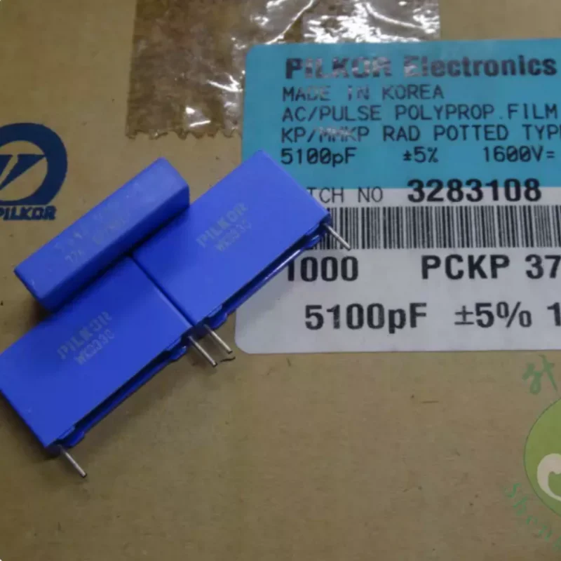 10pcs-100pcs PILKOR 0.0051uf/1600v replaces 0.0056uf 5.6nf 5600pf 5n6 562 thin film capacitor