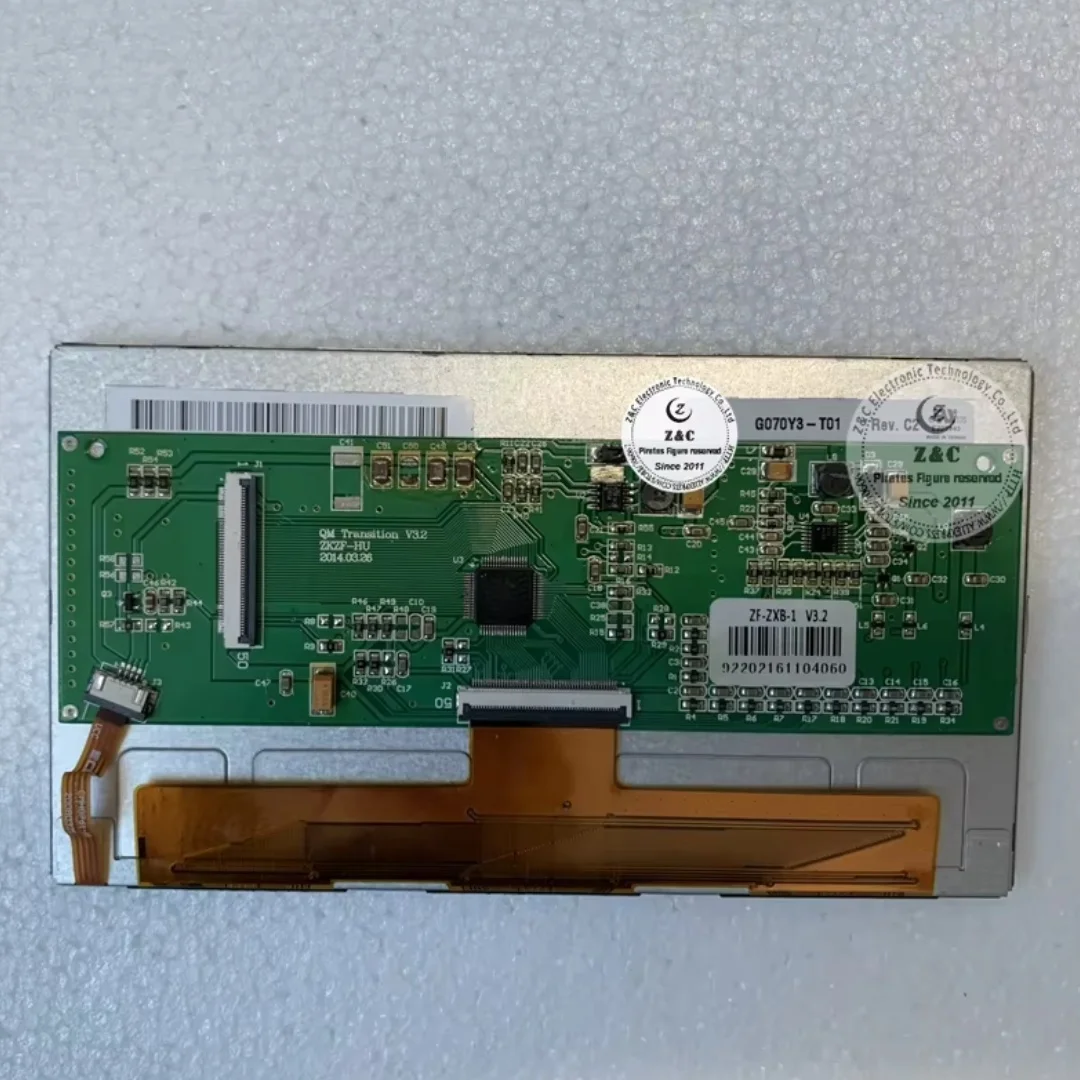 

G070Y3-T01 Оригинальный 7-дюймовый дисплейный экран 800*480 для промышленного оборудования