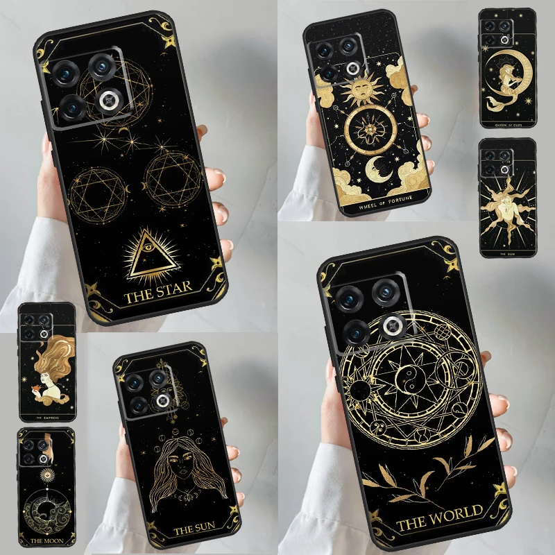 Astrology Tarot Cards Case For OnePlus 12 12R 11 9 10 Pro 10R 10T OnePlus Nord CE 3 2 Lite N30 N20 N10 CE4 Cover