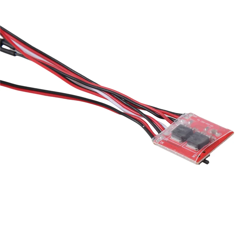 YSUN-RC ESC 20A Borstelmotor Snelheidsregelaar W/Rem Voor RC Auto Boot Tank 1/24 RC Crawler Axiale SCX24 AXI90081 AXI00001