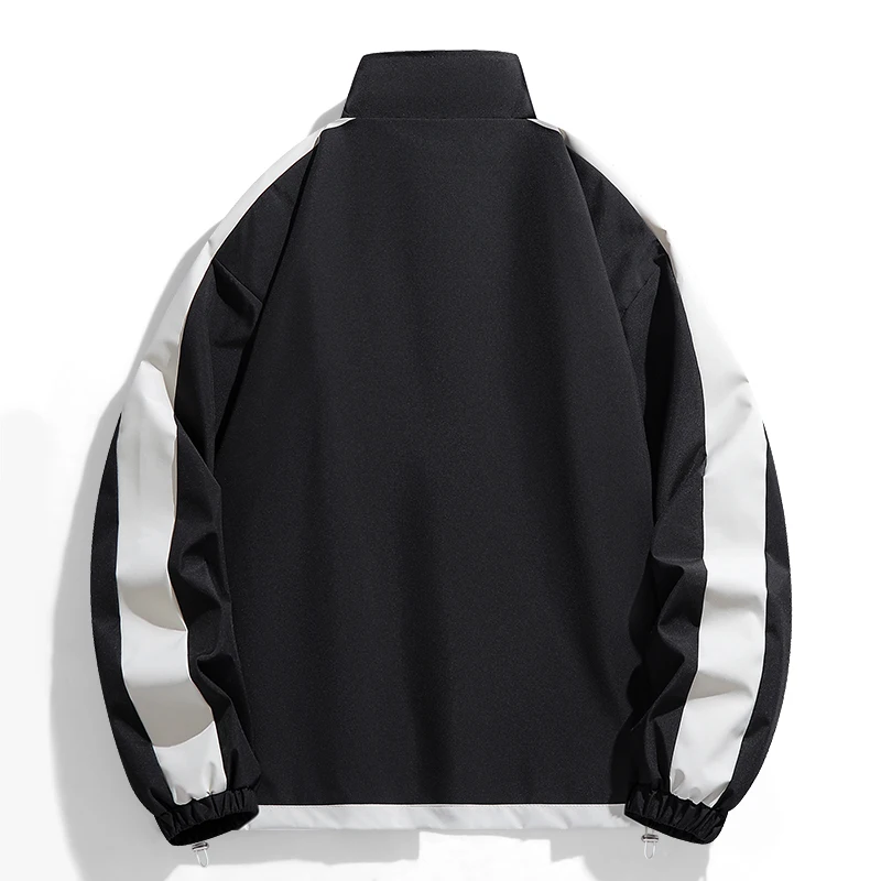 

New 2025 Men's Outdoor Casual Couple Sle Jaet Windbreaker Sport Color Blo Coat Loose Fit Youthful Spring Autumn Wear