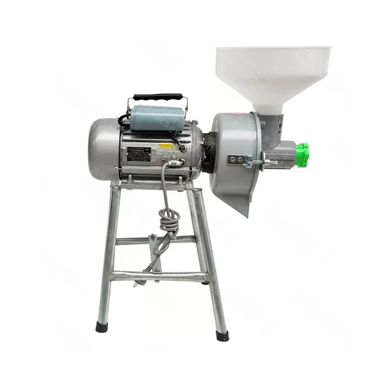 New High Productivity Small Portable Pulping Machine Chaff Cutter 80kg/h Capacity Easy Operation for Corn Rice Wheat Spice Herb