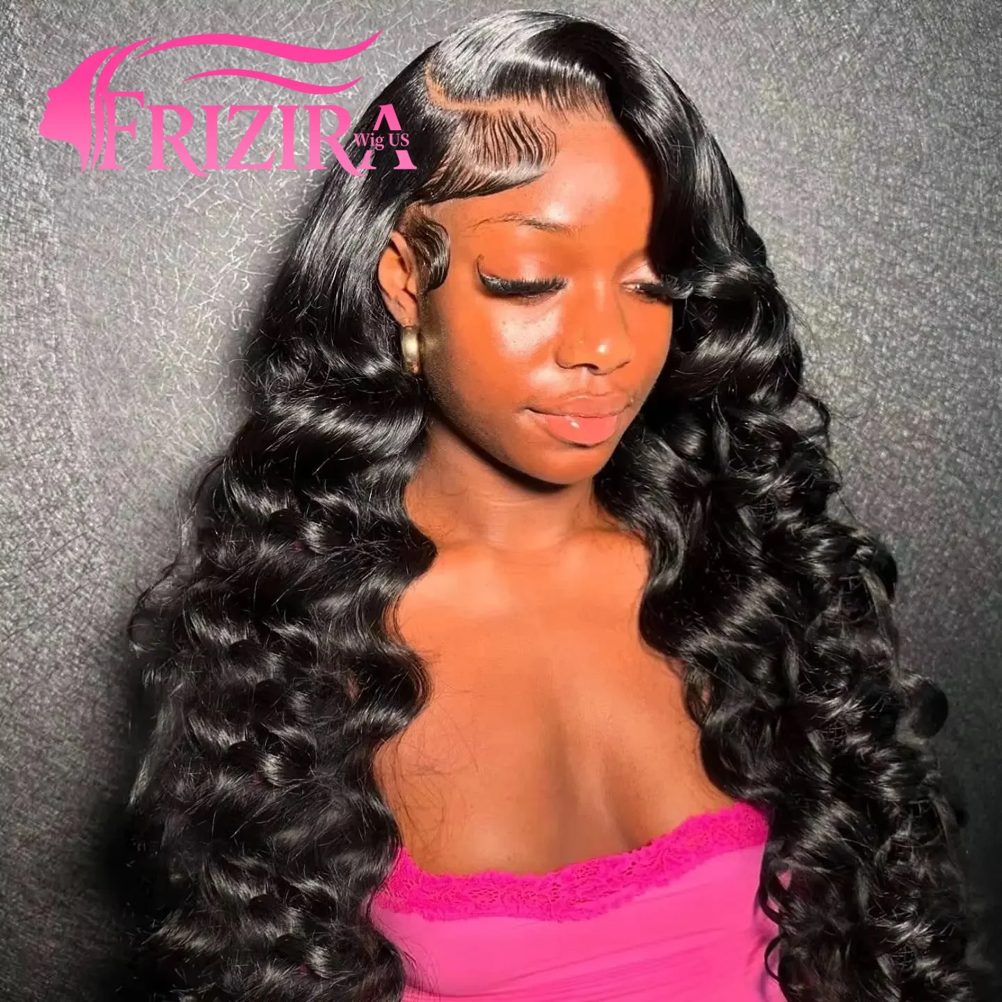 

30 Inch 13x6 HD Lace Loose Deep Wave Front Human Hair Wigs 200 Density Brazilian Curly Water Wavy Human Hair Lace Wigs For Women
