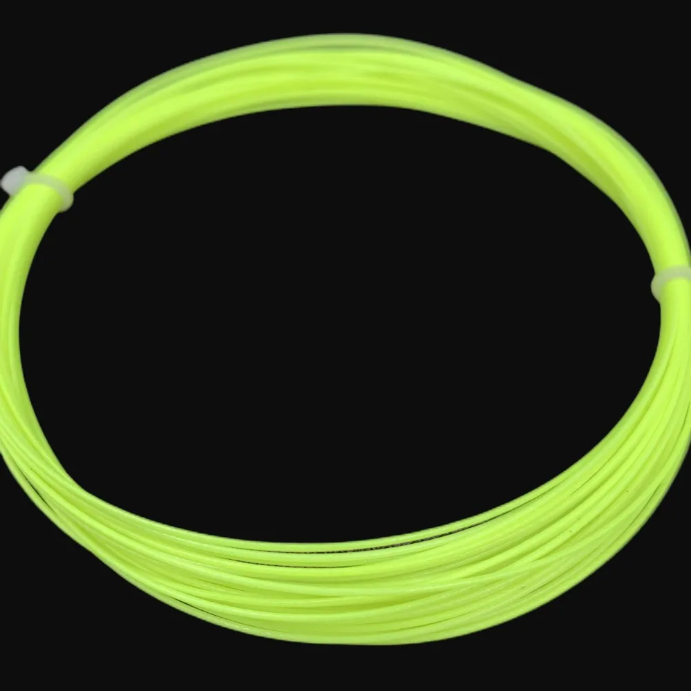 Corde de raquette de badminton à haute élasticité, Break Verde, cordes d'entraînement, flexible, durable, coloré, ligne de raquette, 0.7mm