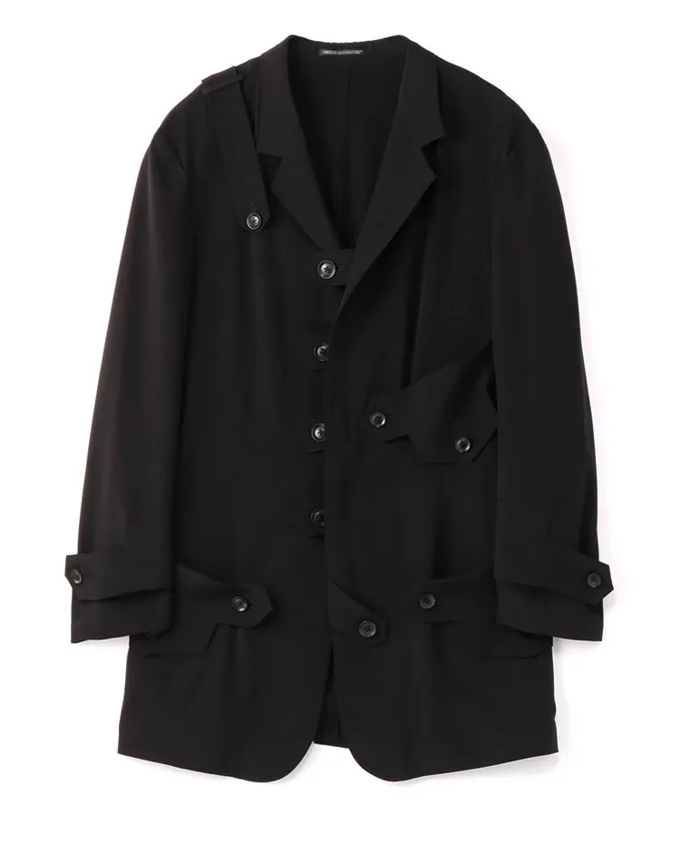 Design original de alta qualidade casual fino ajuste jaqueta terno para homem 2025 tamanho personalizado de alta qualidade multi-botão casaco masculino