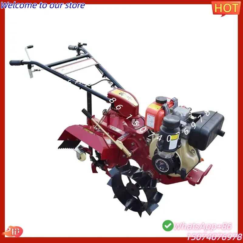 2026 Garden/Orachard Rotatable Cultivator Power Tiller