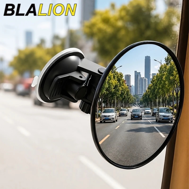 BLALION Universal Car Rear View Mirror 360 Degrees Rotatable Dashboard Windshield Auxiliary Mirrors Suction Cup Baby Monitors