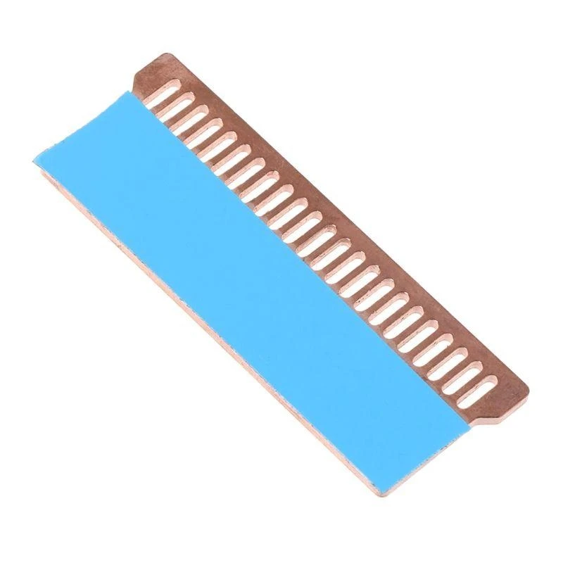 Nowa miedziana pulpit z układem pamięci ciepła kamizelka chłodzącego chłodnica laptop -laptop -lodowiec