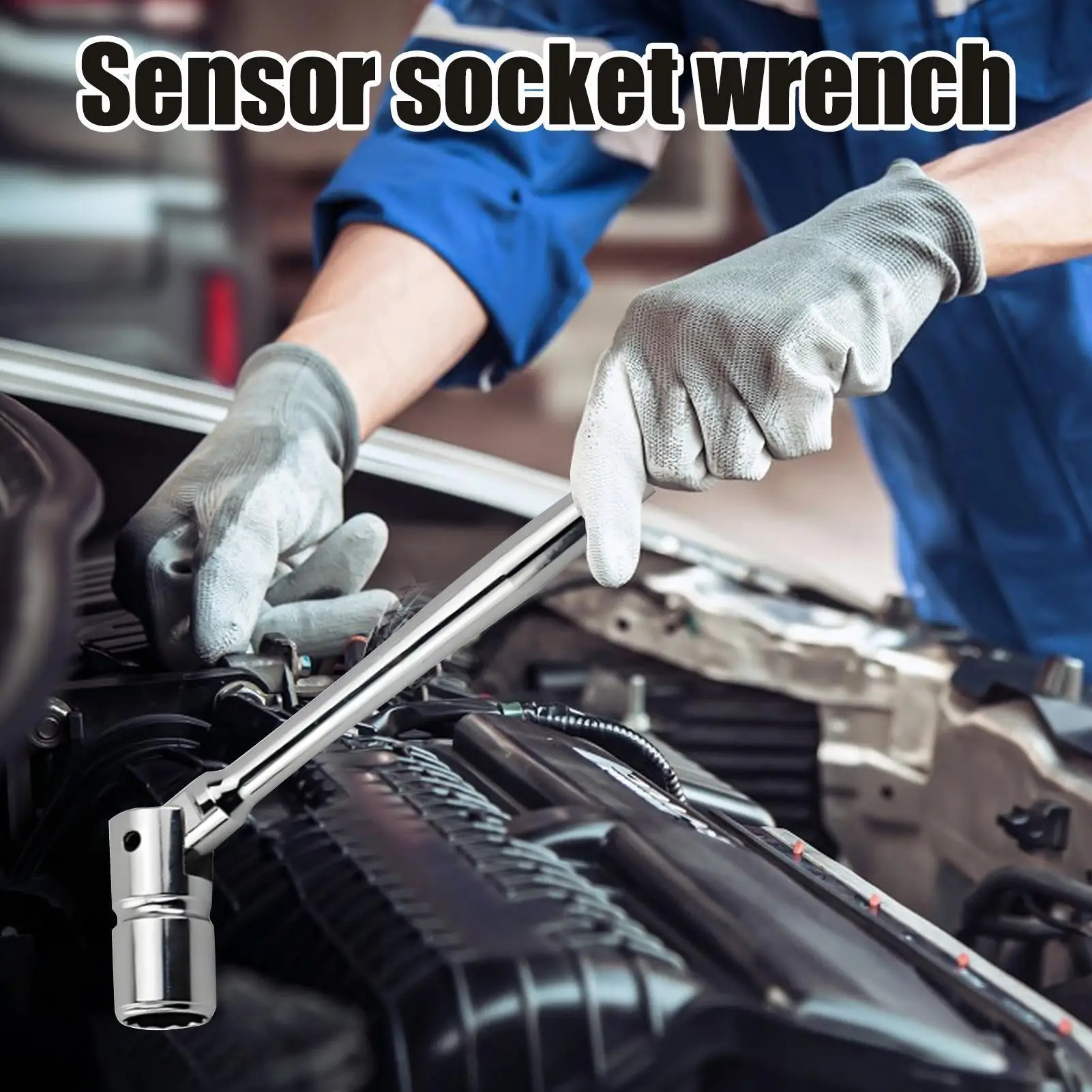 Spud Ratchet 12 Point Scaffold Ratchet Ergonomic Handle Ratcheting Adjustable Lightweight Spanner Attachment for Herramientas