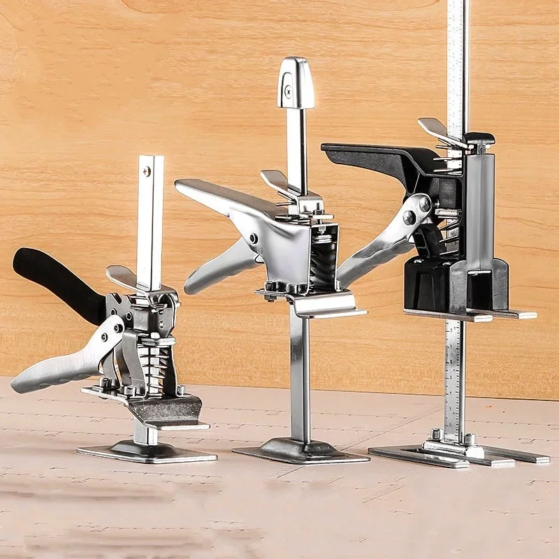 

1Pcs Cabinet Board Lifter Labor-Saving Arm Jack Elevator Tool Tile Height Adjuster Hand Lifting Tool Door Panel Drywall Lifting