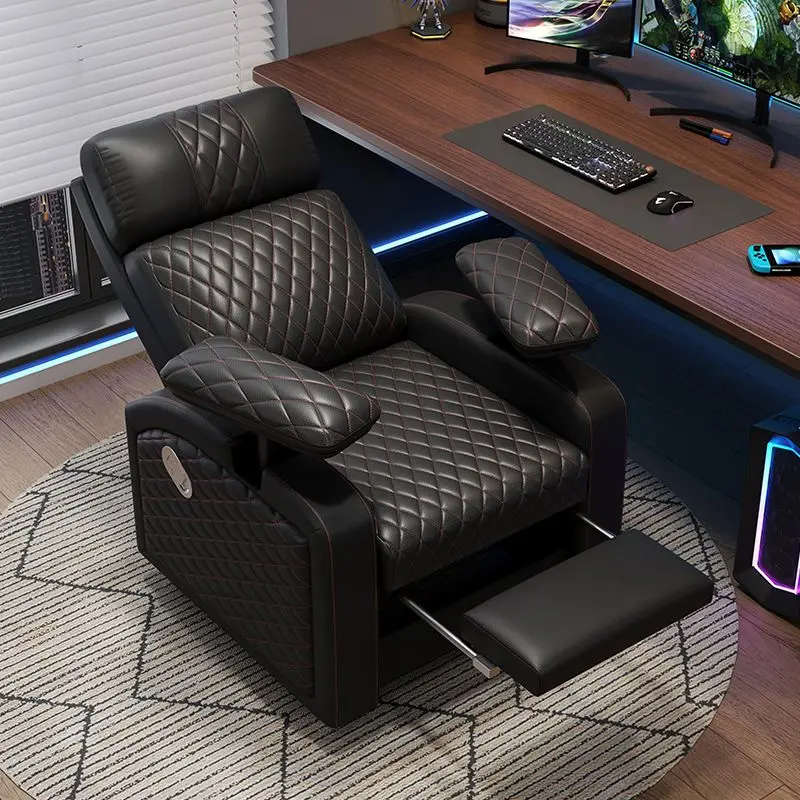 Sofa with pulley Live rotating chair Business office lunch break recliner