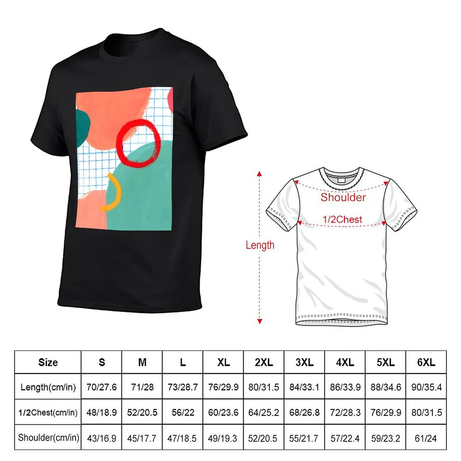 Abstract figures T-Shirt anime quick drying mens graphic t-shirts hip hop