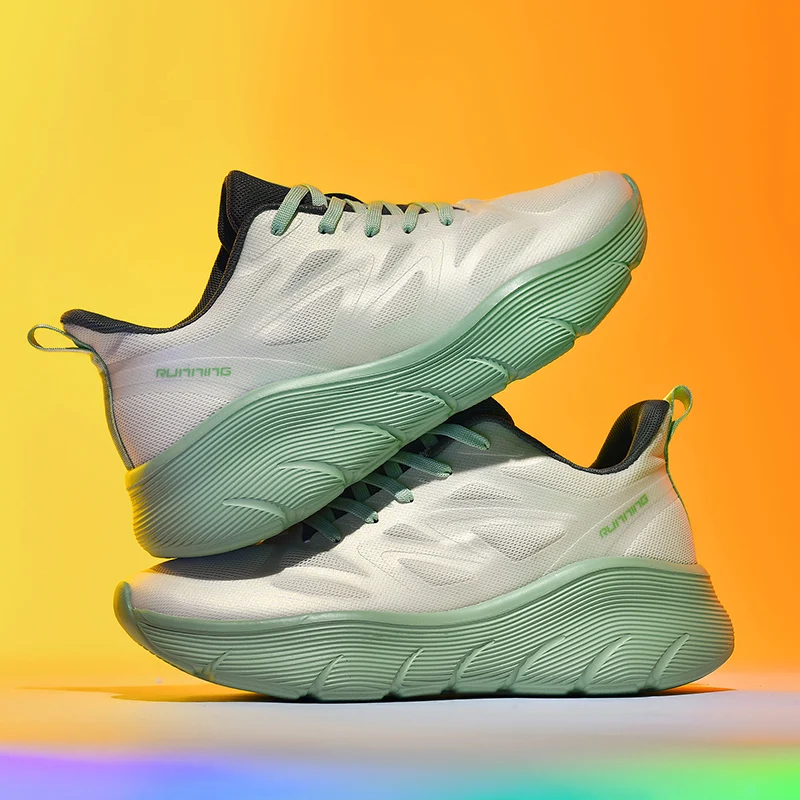 

Профессиональные кроссовки для мужчин и женщин, мягкая подошва, легкие, амортизирующие, дышащие, скакалка, марафонский спорт