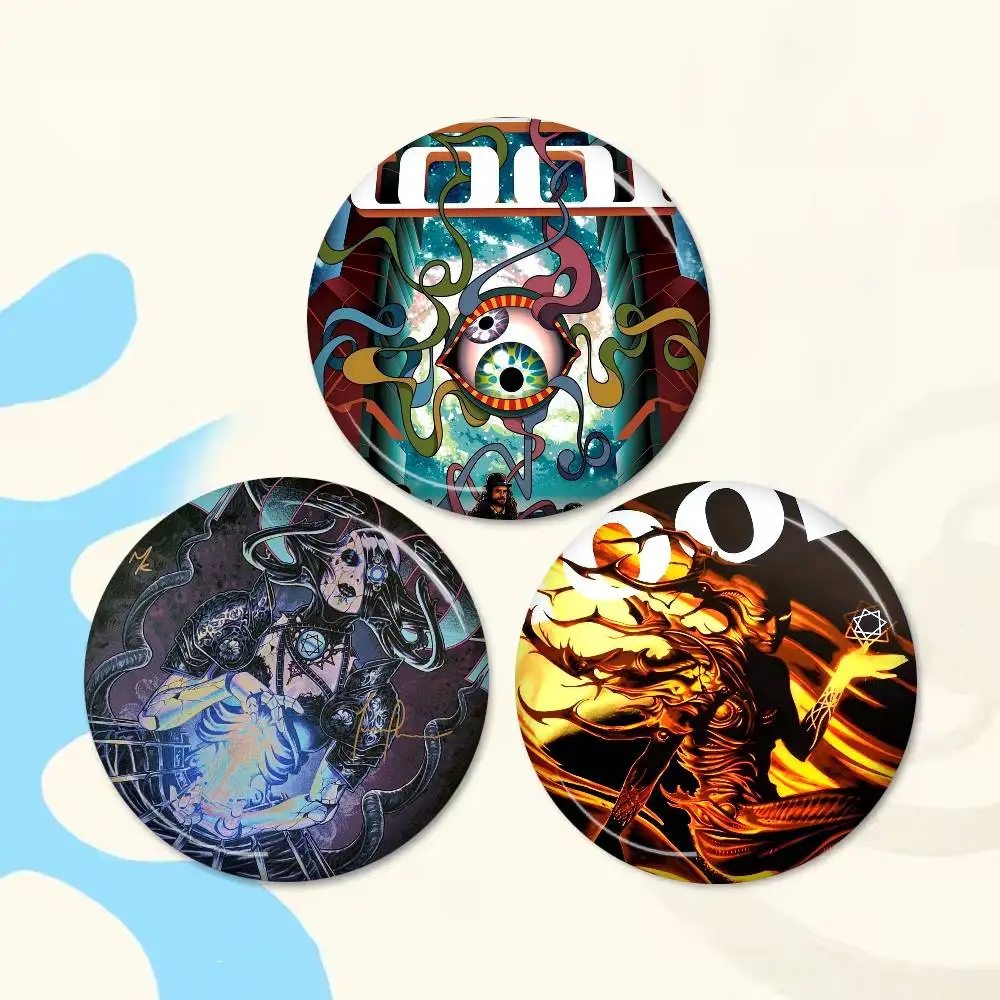 Tool Band Lollapalooza In Texas 58mm Cute Series Pins Funny Badge Interesting Cartoon Animals Brooches Backpack Clothes Gift