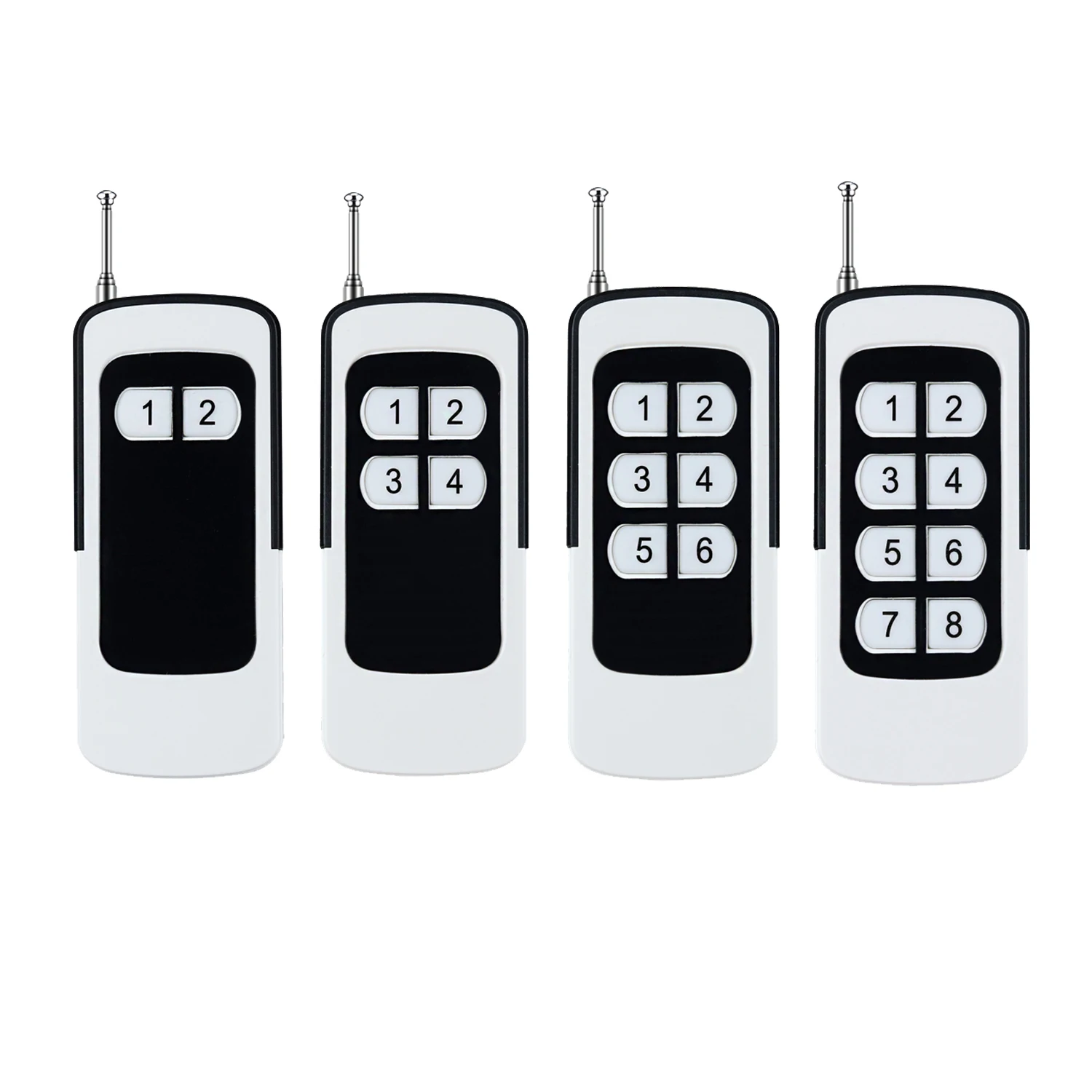 500M High Power Drop-proof Industrial Wireless Remote Control 2/4/6/8 Button EV1527 Chip ASK RF 433MHz