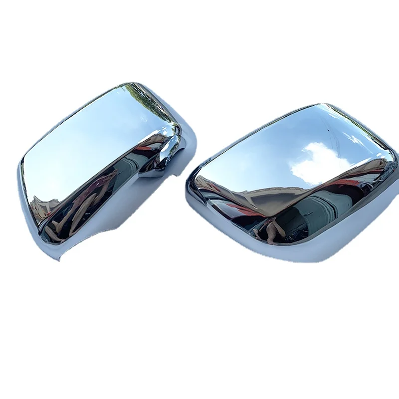 ABS Chrome Rearview Side Door Mirrors Cover Trim Car styling For Nissan Navara D40 2006- 2013