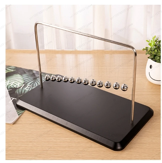 12 Ball Serpentine Ornament, Mechanical Curve Pendulum Ball Decoration, Newton Pendulum Desk Decoration