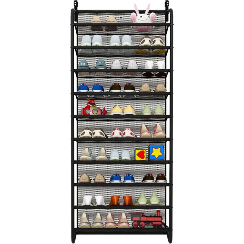 Zapatero  almacenamiento a prueba  polvo para el hogar, Zapatero simple montado en la pared con ahorro  energía trás  la puerta