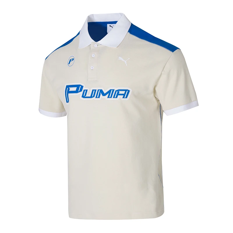 

Puma Polo Shirt Men's and Women's Business T-Shirt Breathable Casual Half-Sleeve 633644-87