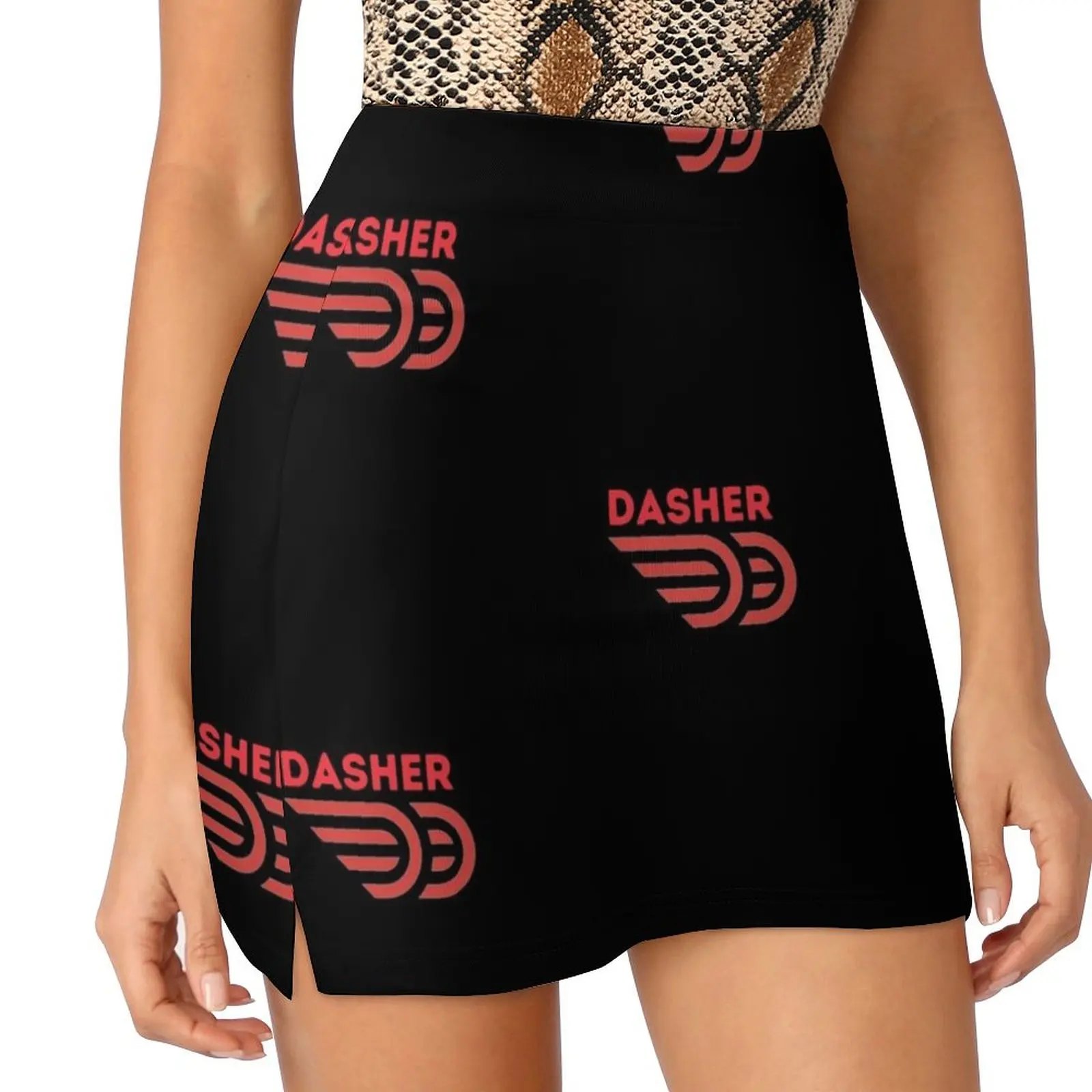 Vintage Dasher Mini Skirt extreme mini dress School skirt Female skirt