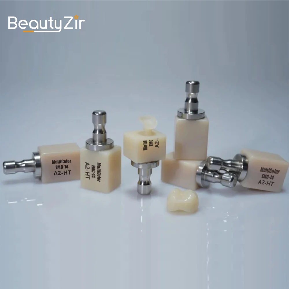 

5 Pieces C14 (12*14*18mm)- Multilayer Hybrid ceramic for Dental Lab HT/LT CAD CAM