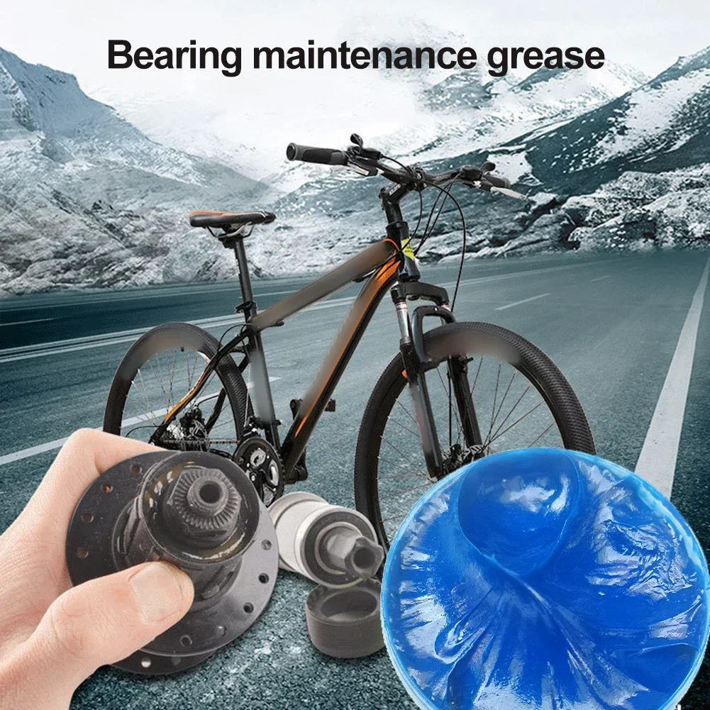 18g Bike Grease Bicycle Hub Headset Bearing Chain Bottom Bracket Lubricating Oil Mountain Bicycle Grease Cycling Bearing Repair