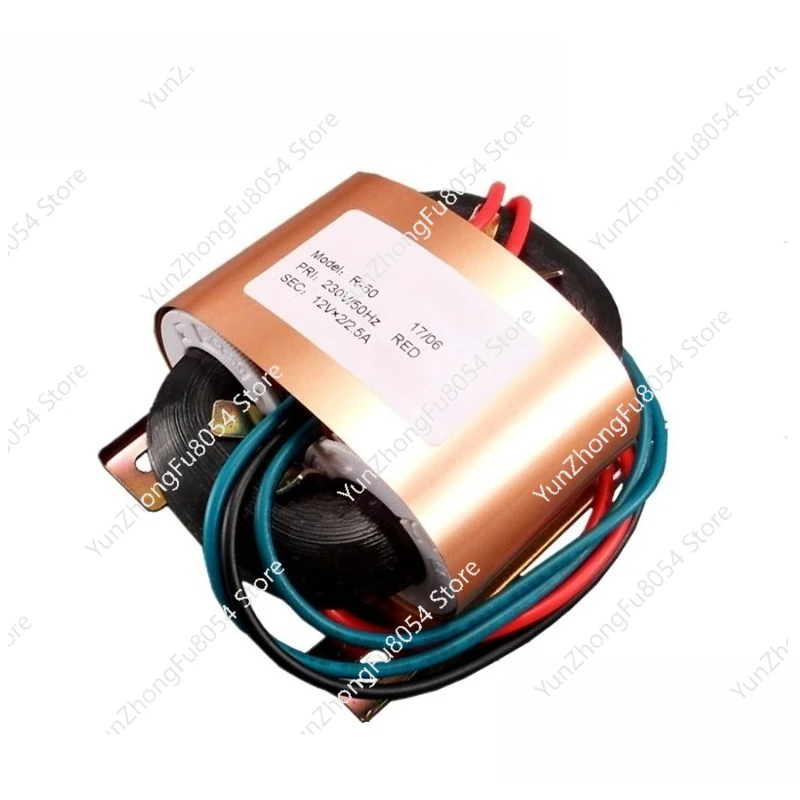 

R-Type Transformer R-20 220V/Dual 12V 30W Power Transformer with Copper Shielding