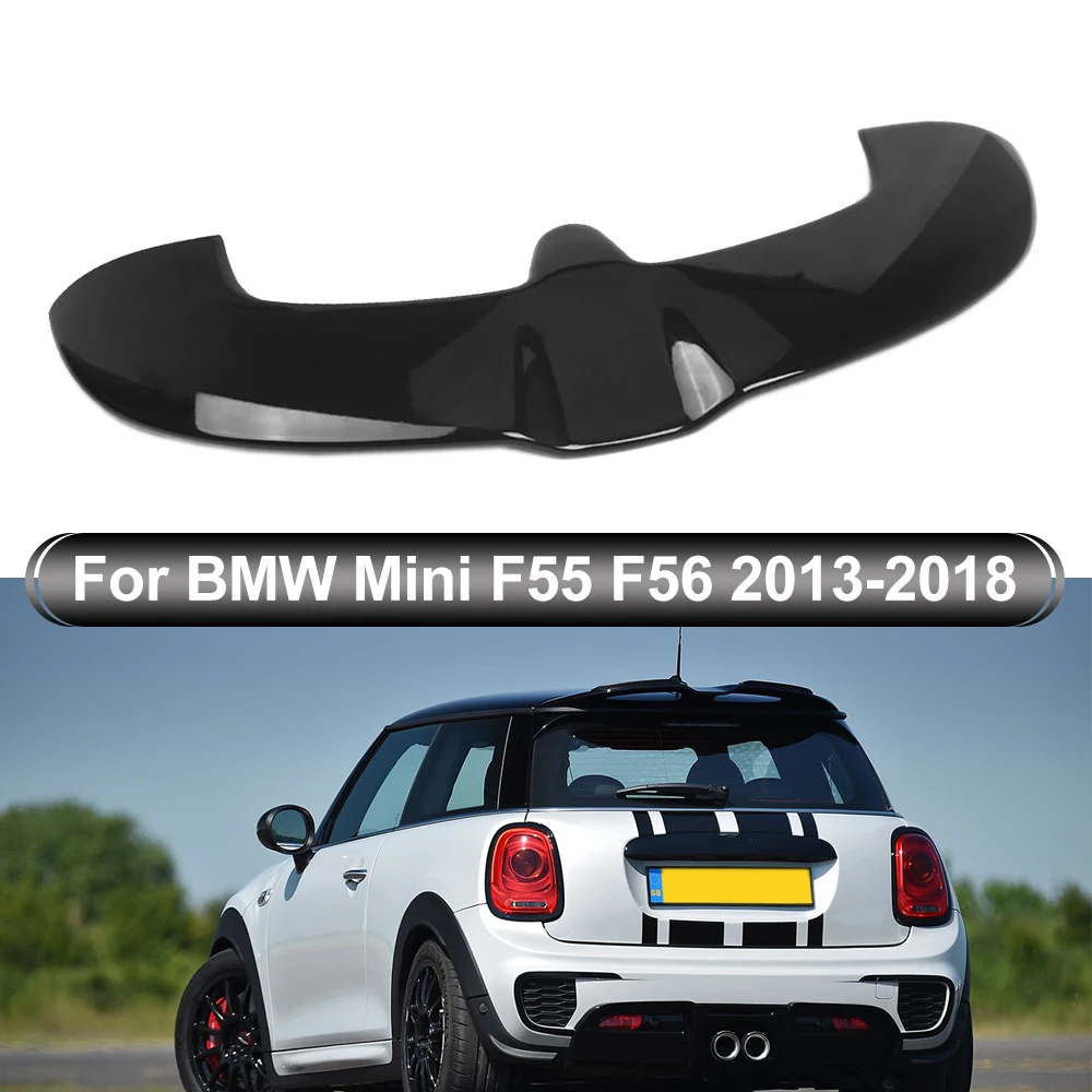 Becquet de coffre en bec de canard de haute qualité pour BMW Mini F55 F56, Kit de couvercle de coffre arrière de voiture, ailes de becquet, nouvelle pâte, 2013 – 2018