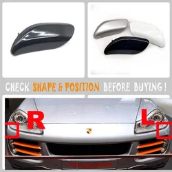 For 07-10 Porsche Cayenne 9PA1 955 957 Base 3.6L 4.8L bumper Headlight Washer Cover Side Left Right 95562830111 95562830211