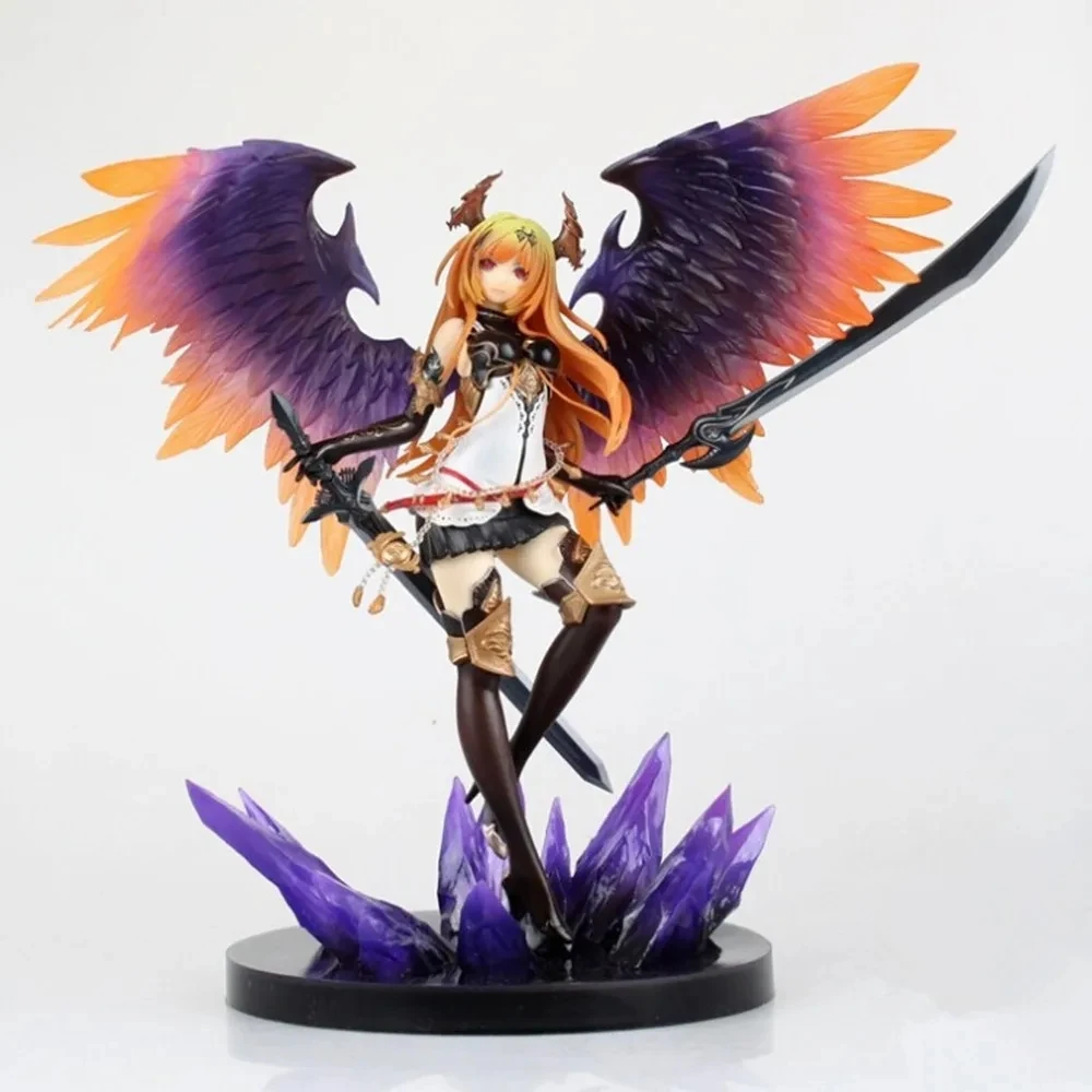 28cm Anime Figure Rage of Bahamut GENESIS Dark Angel OLIVIA Action Figure Toys Anime Game Figurine Collection Model Doll Gift