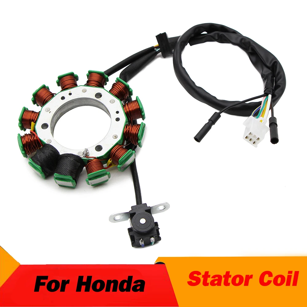 

Motorcycle Generator Magneto Stator Coil Accessories For Honda 31120-KCY-651 31120-MBN-651 XR400R 1996-2004 XR650R 2000-2007