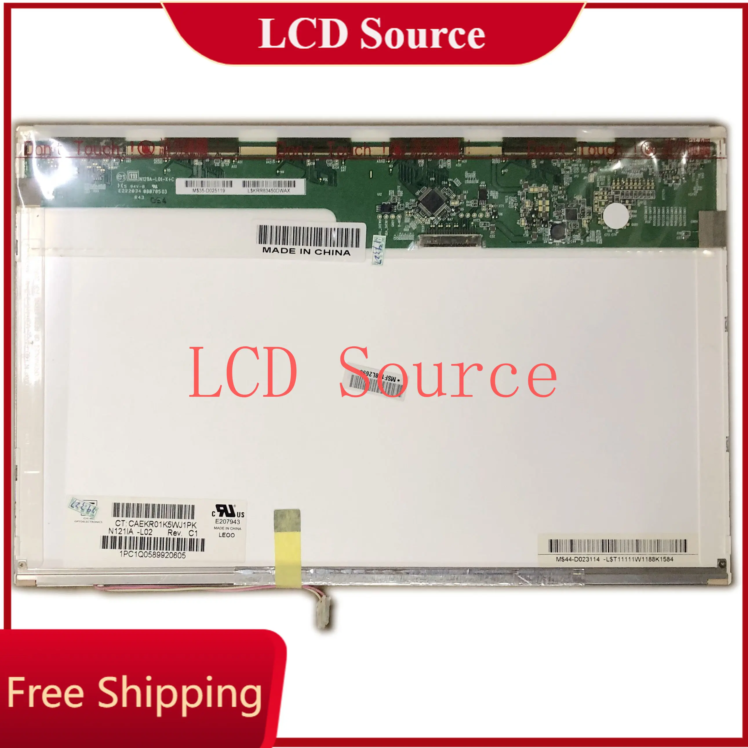 N121IA-L02 Rev C1 LTN121AT02 N121I3-L01 LP121WX1 TLA1 B121EW03 V.6 LTN121W1-L03 LP121WX1 20PIN XJ Laptop LCD Screen 1280x800