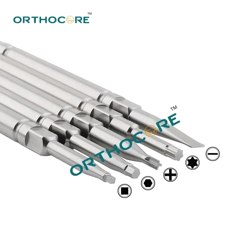 Kościone śrubokręty Torx Star / Hex Szybkozłączka Uchwyt Weterynarzy Instrumenty ortopedyczne Orthocores Sprzęt medyczny