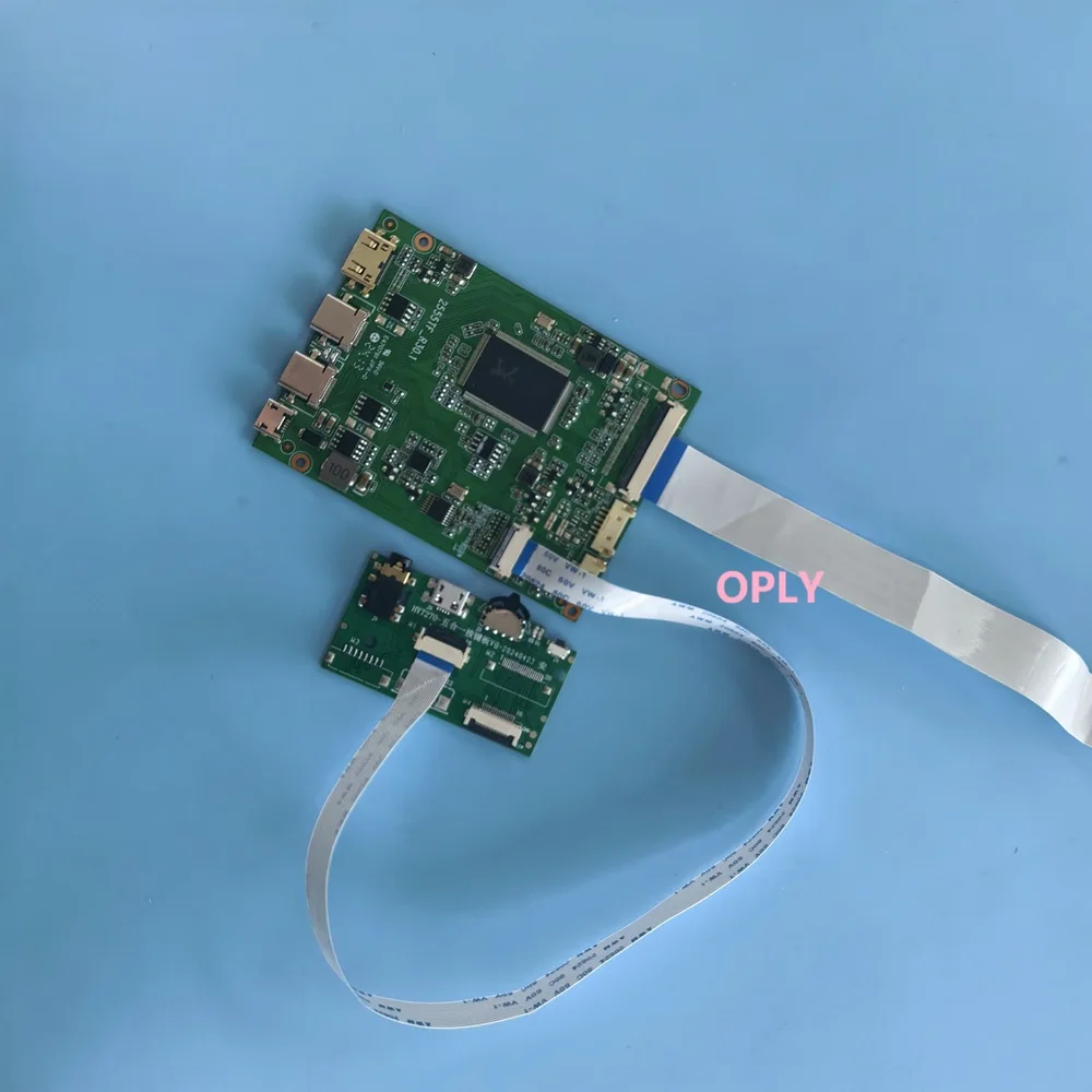 2 TYPE C Mini HDMI-compatible Controllor board kit for NV173FHM NV173FHM-NX1 17.3“ 1920x1080 EDP LED panel screen kit DIY