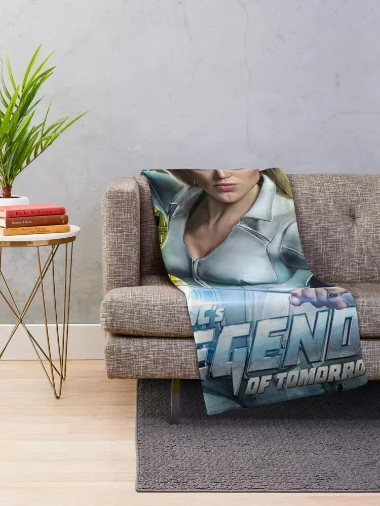 White Canary Poster Throw Blanket Sofa Throw Flannel Fabric Blankets