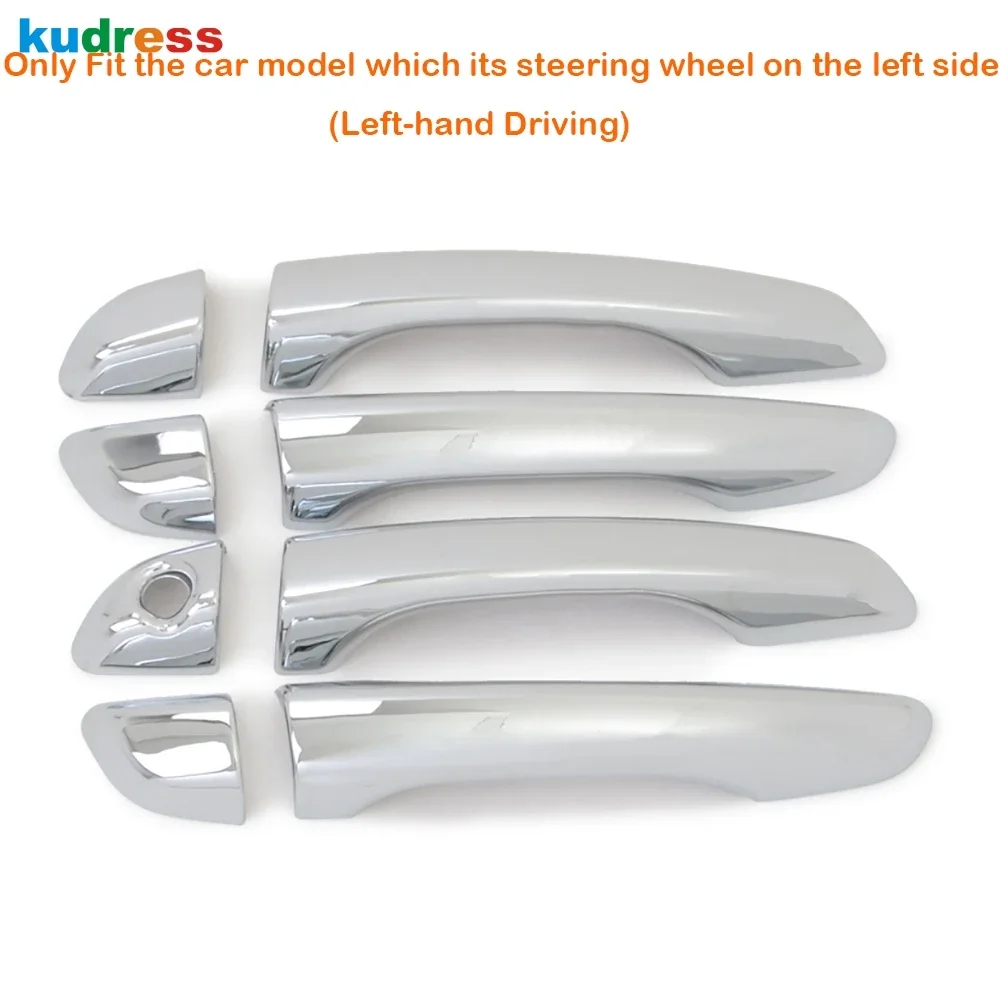 For Hyundai Verna Solaris Accent 2018 2019 2020 2021 2022 5th GE Chrome Car Side Door Handle Cover Trim Exterior Accessories