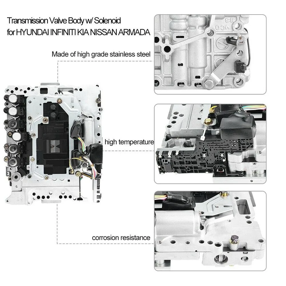 RE5R05A Valve Body 0260550002 For Nissan Xterra Pathfinder Armada Frontier Titan Transmission Control Unit TCM TCU