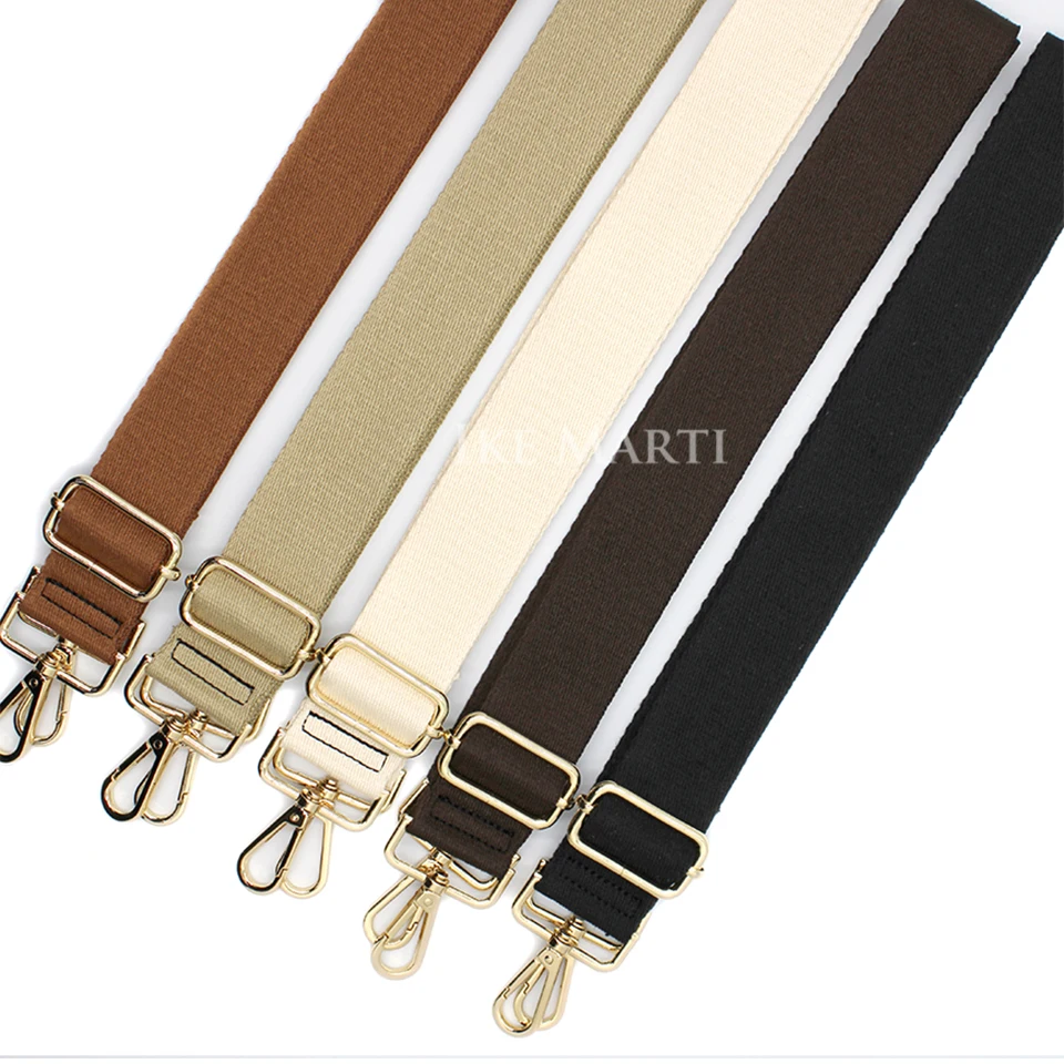 IKE MARTI 140cm Shoulder Bag Strap Cotton Fashion Wide Replacement Strap for Bags Nylon Woman Messenger Accessories Bag Straps